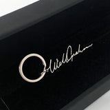 Stainless Steel Personalized Handwritten Keychain