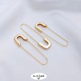 14K Personalized Clip Earrings for Women
