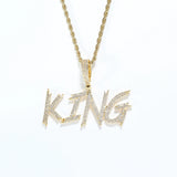 Men's Zircon Necklace Jewelry CP21