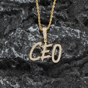 Men's Zircon Necklace Jewelry CP21