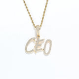 Men's Zircon Necklace Jewelry CP21