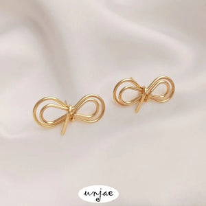 14K Gold-Clad Butterfly Pearl Pin Earrings DIY Jewelry