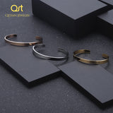 Custom Stainless Steel Bracelet Engraved Family Name Jewelry