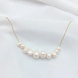 Freshwater Baroque Pearl Rice Beads DIY Bracelet Necklace Material