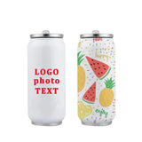 Stainless Steel Can Shaped Tumbler for Soda, Beer, Coke - Holiday