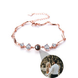 Personalized Projection Bracelet Jewelry for Couples