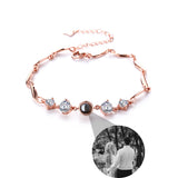 Personalized Projection Bracelet Jewelry for Couples