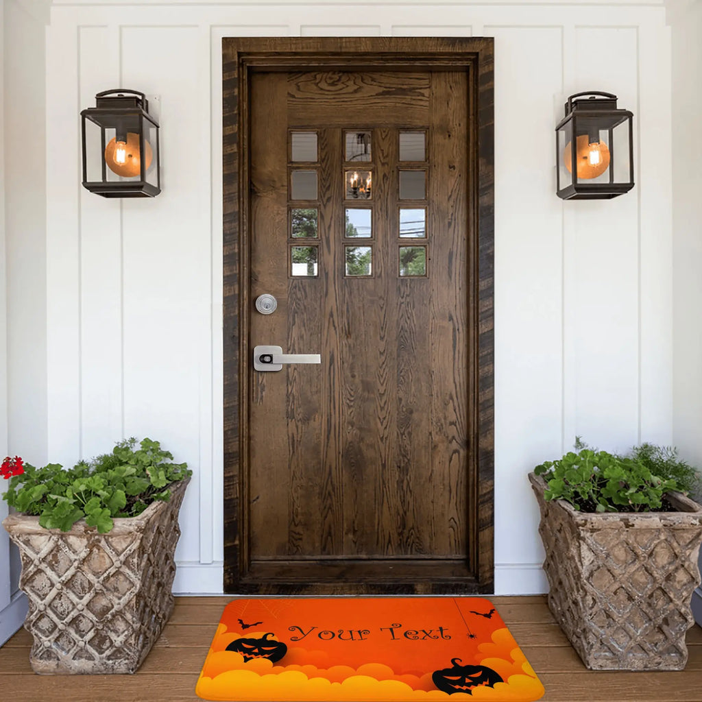 Halloween Carpet Welcome Doormat Entrance Mat Corridor Floor Mat Area Carpet