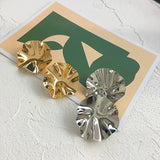 Metal Petal DIY Jewelry Earring Accessories Material