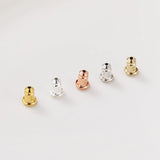 14K Bullet Head Ear Plug Earrings