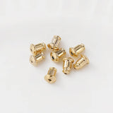 14K Bullet Head Ear Plug Earrings