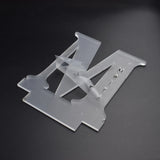 Customized Alphabet Letter LED Night Light Wooden Base Bedroom Decor