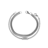 Custom Boy Mans Names Bracelet Men Braided Rope Wrap Bracelets & Bangles