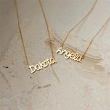 Custom Stainless Steel Name Necklace for Women