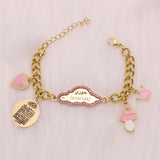 Muslim Baby Pink Bangles Allah AYATUL KURSI Bracelets