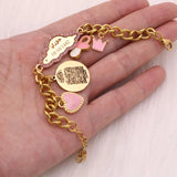 Muslim Baby Pink Bangles Allah AYATUL KURSI Bracelets