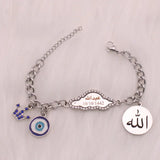 Personalised Allah Muslim Baby Child Bangles Bracelets