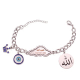 Personalised Allah Muslim Baby Child Bangles Bracelets