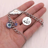 Personalised Allah Muslim Baby Child Bangles Bracelets