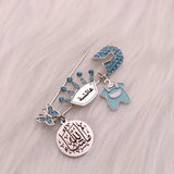 Islamic Muslim Mashallah Baby Pin Brooch