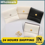 5pcs PU Leather Jewelry Storage Bags