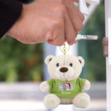 Teddy Dog Plush Keychain Small Pendant Kids Toys Backpack Hangings