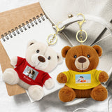 Teddy Dog Plush Keychain Small Pendant Kids Toys Backpack Hangings
