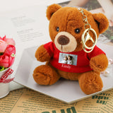 Teddy Dog Plush Keychain Small Pendant Kids Toys Backpack Hangings