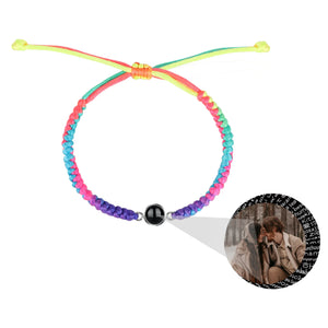 Personalized Men's Photo Bracelet Women's Adjustable Sports Bracelet