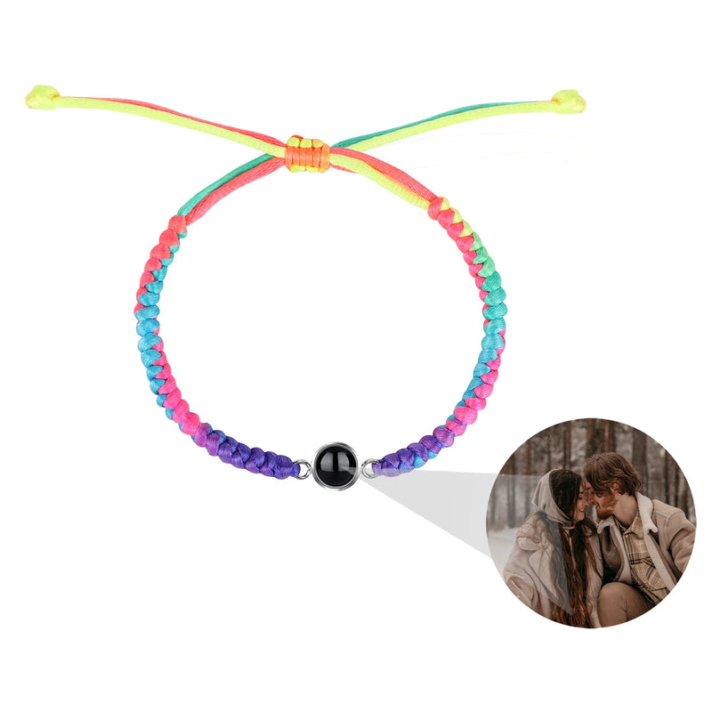 Personalized Men's Photo Bracelet Women's Adjustable Sports Bracelet