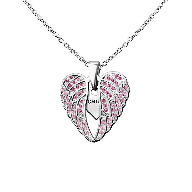 Personalized Angel Wings Necklace - High-end Birthday Gift
