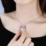 Personalized Angel Wings Necklace - High-end Birthday Gift