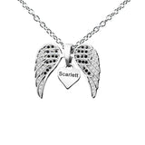 Personalized Angel Wings Necklace - High-end Birthday Gift