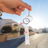 Personalized Name Key Chain for Women Girls