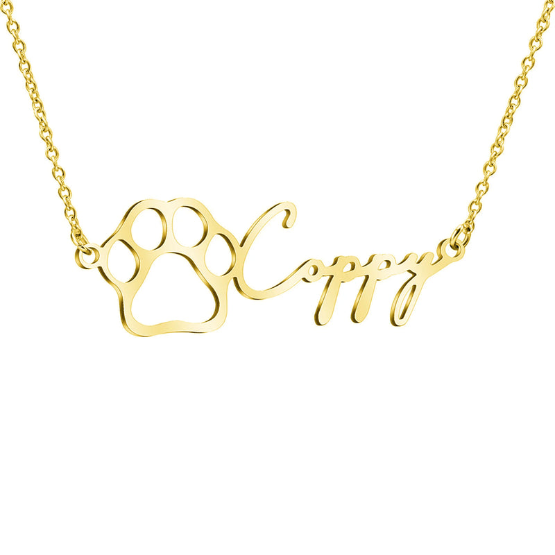 Custom Stainless Name Necklace for Women