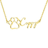 Custom Stainless Name Necklace for Women