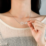 Custom Stainless Name Necklace for Women