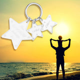 Customizable Name Stars Acrylic Keychain Blanks for Craft Projects