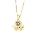 Customizable Photo Bear Projection Necklace Silver Necklace Ladies High Jewelry