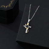 Customizable Photo CrossProjection Necklace Pendant Jewelry