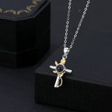 Customizable Photo CrossProjection Necklace Pendant Jewelry