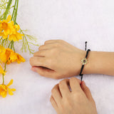 Customizable Lucky Knot Sunflower Bracelet Strap Adjustable Jewelry