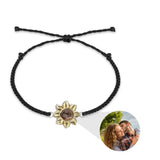 Customizable Lucky Knot Sunflower Bracelet Strap Adjustable Jewelry