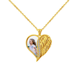 Customizable Heart Necklace Stainless Steel Ladies Jewelry