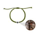 Personalized Photo Projection Bracelet for Couples
