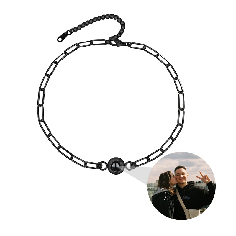 Customizable Photo Projection Necklace Pendant Jewelry