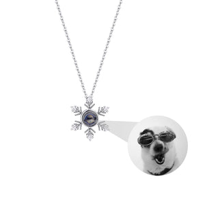 Customizable Photo Projection Necklace Pendant for Lover