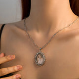 Customizable Projection Necklace Gift Couple Family Memory
