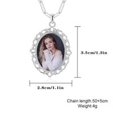 Customizable Projection Necklace Gift Couple Family Memory