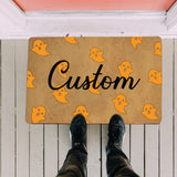 Customizable Halloween Door Mat Rug Welcome Home Mat